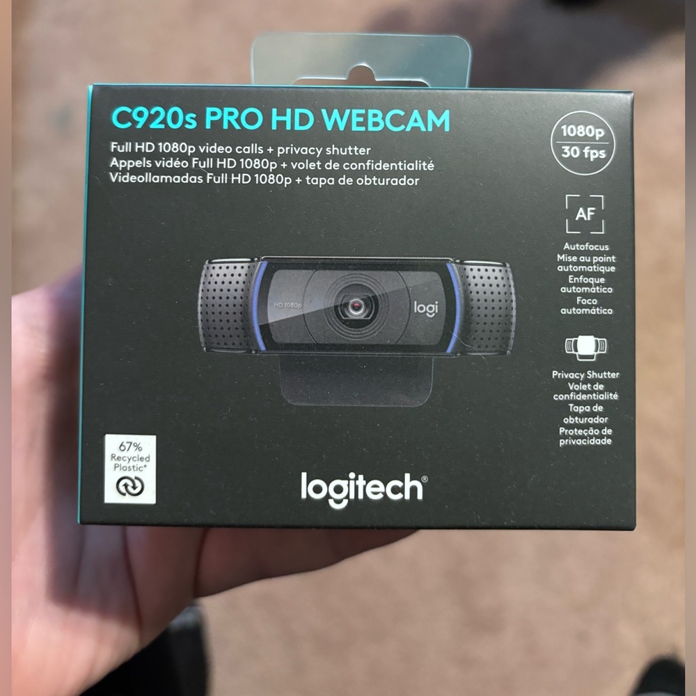 C920’s PRO HD WEBCAM